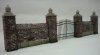 RT-Diorama 35243 Park wall with Fence 1/35
